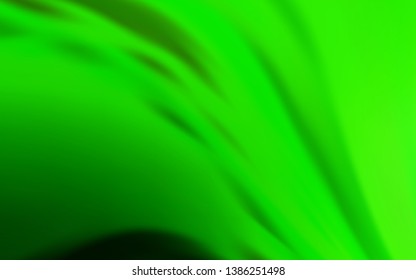 Light Green vector colorful blur backdrop. Colorful illustration in abstract style with gradient. The best blurred design for your business.