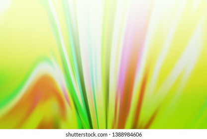 Light Green vector colorful blur backdrop. Creative illustration in halftone style with gradient. Blurred design for your web site.