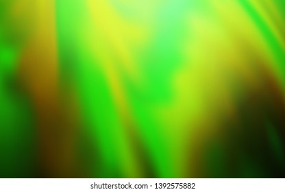 Light Green vector colorful blur backdrop. Glitter abstract illustration with gradient design. Blurred design for your web site.