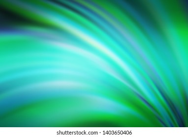 Light Green vector colorful blur backdrop. Modern abstract illustration with gradient. New style for your business design.