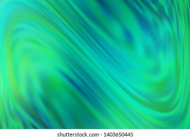 Light Green vector colorful blur backdrop. Shining colored illustration in smart style. Smart design for your work.