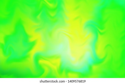 Light Green vector colorful blur background. Shining colored illustration in smart style. Completely new design for your business.