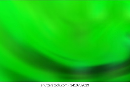 Light Green vector colorful blur backdrop. Shining colored illustration in smart style. Background for designs.