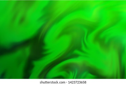 Light Green vector colorful blur backdrop. Colorful abstract illustration with gradient. New design for your business.