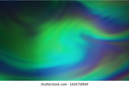 Light Green vector colorful blur backdrop. New colored illustration in blur style with gradient. The best blurred design for your business.