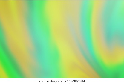 Light Green vector colorful blur backdrop. Modern abstract illustration with gradient. New style design for your brand book.