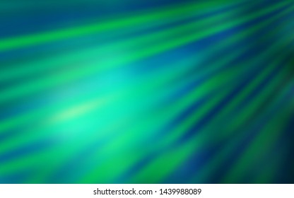 Light Green vector colorful blur backdrop. Modern abstract illustration with gradient. Background for a cell phone.