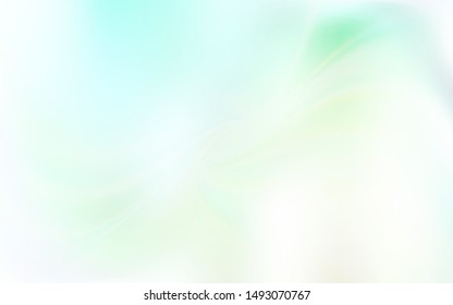 Light Green vector colorful blur background. A completely new colored illustration in blur style. New design for your business.