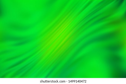 Light Green vector colorful blur background. An elegant bright illustration with gradient. Blurred design for your web site.