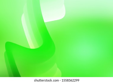 Light Green vector colorful blur background. An elegant bright illustration with gradient. New design for your business.
