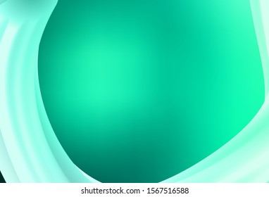 Light Green vector colorful blur background. Glitter abstract illustration with gradient design. New style design for your brand book.