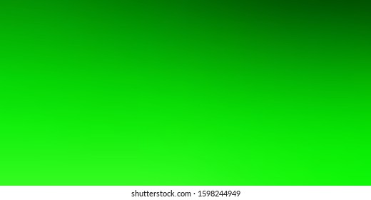 Light Green vector colorful blur backdrop. Colorful illustration in halftone style with gradient. Background for cell phones.