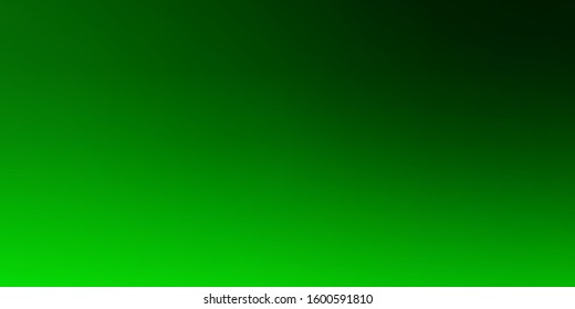 Light Green vector colorful blur backdrop. Colorful illustration in halftone style with gradient. Background for cell phones.