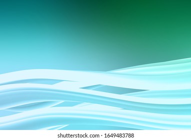 Hellgrüne Vektorillustration, bunter unscharfer Hintergrund. Neue farbige Illustration im unscharfen Stil mit Farbverlauf. Hintergrund für ein Handy.