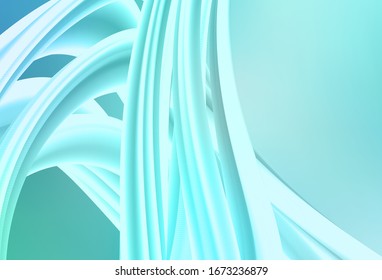 Light Green vector colorful blur background. Glitter abstract illustration with gradient design. Blurred design for your web site.