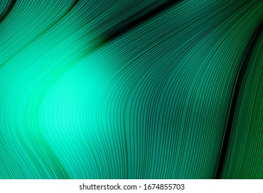 Light Green vector colorful blur backdrop. Colorful illustration in abstract style with gradient. Smart design for your work.
