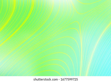 Light Green vector colorful blur backdrop. Shining colorful illustration in smart style. Blurred design for your web site.