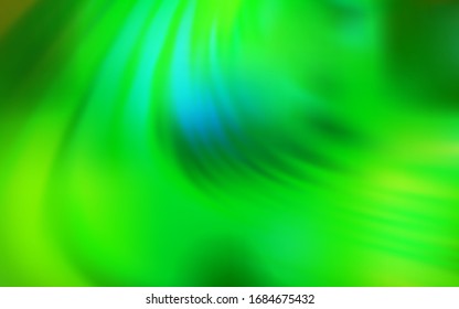 Light Green vector colorful blur backdrop. Colorful abstract illustration with gradient. Blurred design for your web site.