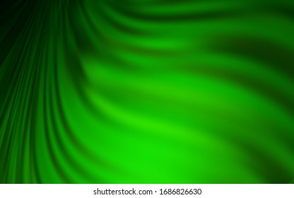 Hellgrüne Vektorillustration, bunter unscharfer Hintergrund. Abstrakte farbige Illustration mit Farbverlauf. Eleganter Hintergrund für ein Markenbuch.