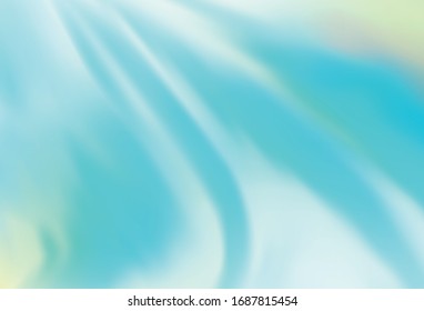 Light Green vector colorful blur backdrop. Modern abstract illustration with gradient. Elegant background for a brand book.