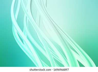 Light Green vector colorful blur backdrop. Colorful illustration in abstract style with gradient. New way of your design.