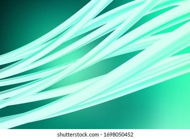 Light Green vector colorful blur backdrop. An elegant bright illustration with gradient. Background for a cell phone.