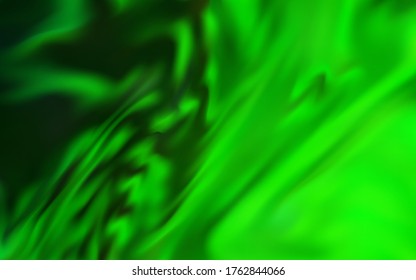 Light Green vector colorful blur background. Shining colored illustration in smart style. New style design for your brand book.