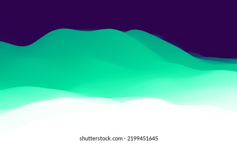 El fondo de la persiana colorida del vector verde claro. Ilustración creativa en estilo de semitono con gradiente. Diseño completamente nuevo para su negocio.