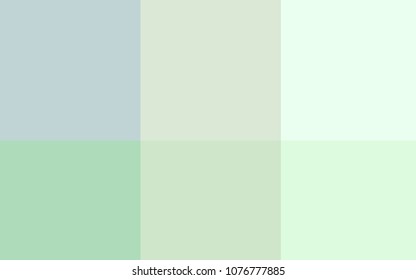 Light Green vector cover with colorful palette. Decorative design of colorful palette. Smart set of colors for your work as a designer.