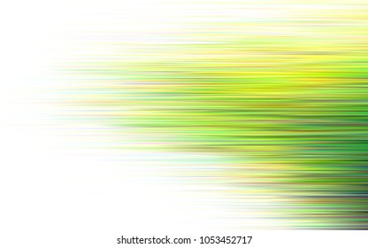 Light Green vector cover with long lines. Glitter abstract illustration with colored sticks. Smart design for your business advert.