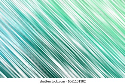 Light Green vector cover with long lines. Lines on blurred abstract background with gradient. The template can be used as a background.