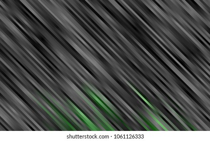 Light Green vector cover with long lines. Glitter abstract illustration with colored sticks. The pattern can be used for websites.