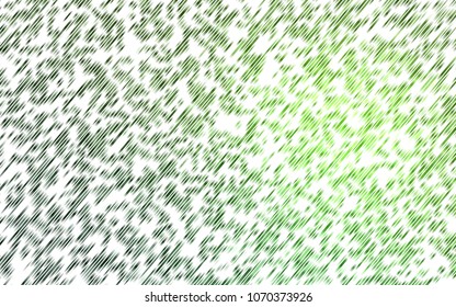 Light Green vector cover with long lines. Blurred decorative design in simple style with lines. The pattern can be used for websites.