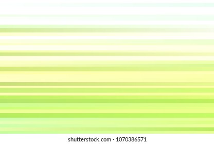 Light Green vector cover with long lines. Glitter abstract illustration with colored sticks. The template can be used as a background.
