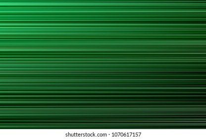 Light Green vector cover with long lines. Lines on blurred abstract background with gradient. The template can be used as a background.