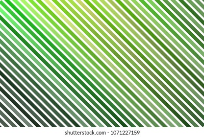 Light Green vector cover with long lines. Blurred decorative design in simple style with lines. Smart design for your business advert.