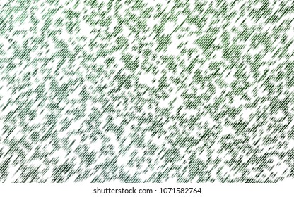 Light Green vector cover with long lines. Modern geometrical abstract illustration with staves. Smart design for your business advert.