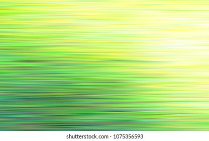 Light Green vector cover with long lines. Modern geometrical abstract illustration with staves. Smart design for your business advert.