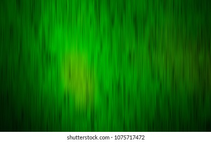 Light Green vector cover with long lines. Glitter abstract illustration with colored sticks. The pattern can be used as ads, poster, banner for commercial.