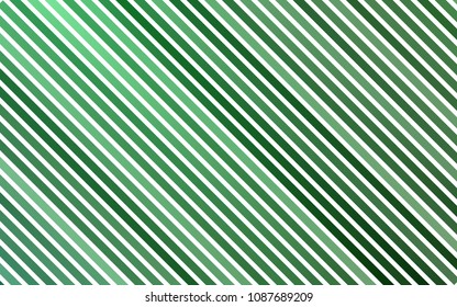 Light Green vector cover with long lines. Decorative shining illustration with lines on abstract template. The pattern can be used as ads, poster, banner for commercial.