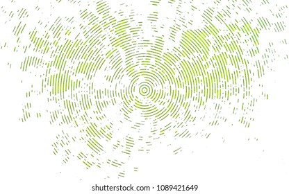 Light Green vector cover with long lines. Shining colored illustration with narrow lines. Smart design for your business advert.