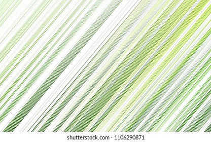 Light Green vector cover with long lines. Glitter abstract illustration with colored sticks. Smart design for your business advert.