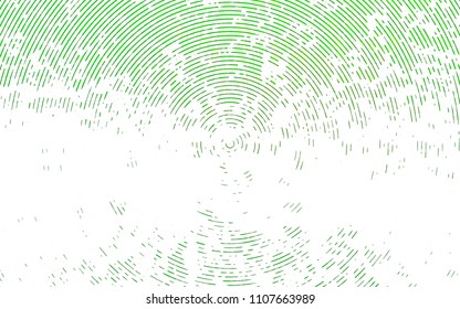 Light Green vector cover with long lines. Glitter abstract illustration with colored sticks. Best design for your ad, poster, banner.
