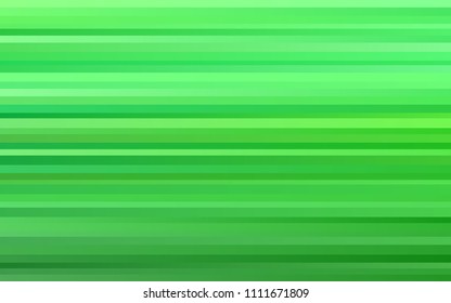 Light Green vector cover with long lines. Blurred decorative design in simple style with lines. The pattern can be used for websites.