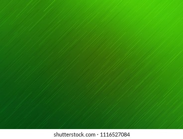 Light Green vector cover with long lines. Glitter abstract illustration with colored sticks. The pattern can be used as ads, poster, banner for commercial.