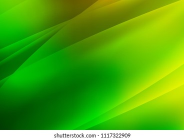 Light Green vector cover with long lines. Shining colored illustration with narrow lines. The pattern can be used for busines ad, booklets, leaflets