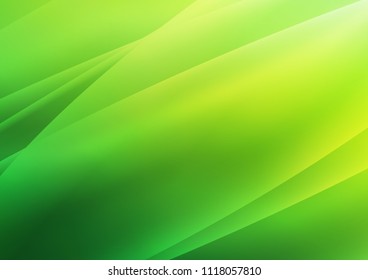 Light Green vector cover with long lines. Shining colored illustration with narrow lines. Smart design for your business advert.