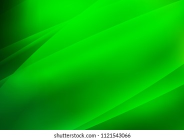 Light Green vector cover with long lines. Blurred decorative design in simple style with lines. The pattern can be used for websites.