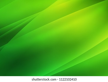Light Green vector cover with long lines. Blurred decorative design in simple style with lines. The template can be used as a background.