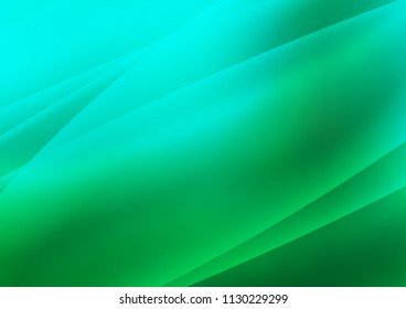 Light Green vector cover with long lines. Modern geometrical abstract illustration with staves. Smart design for your business advert.